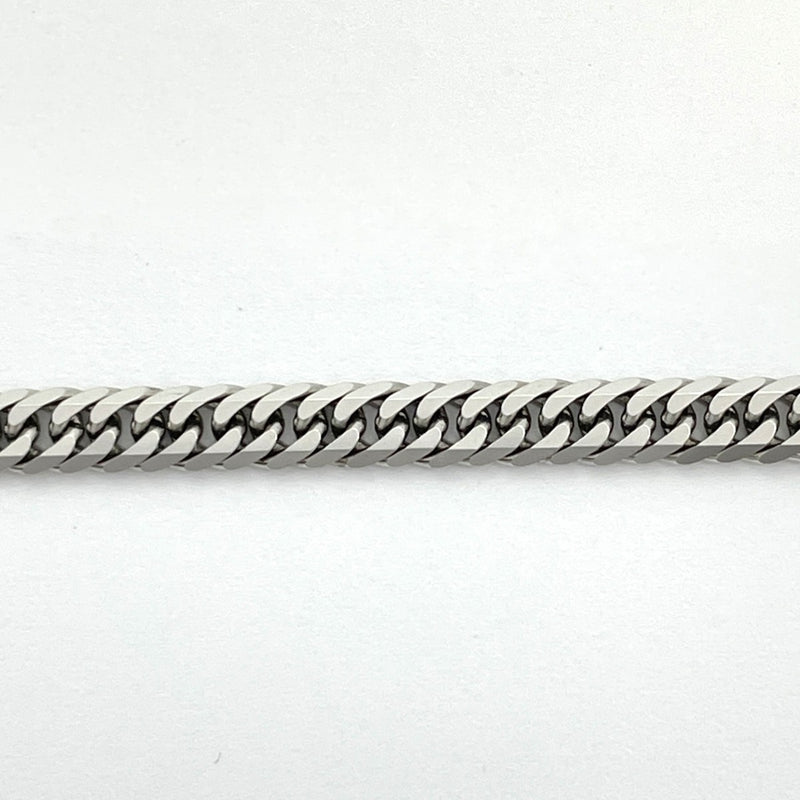 【5khe006】喜平 ネックレス Pt850 プラチナ 6面 ダブル 50.2cm 30.4g キヘイ【中古】メンズ レディース ユニセックス