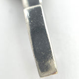 【5khe022】喜平 ネックレス Pt850 プラチナ 6面 ダブル 61.8cm 50.5g キヘイ【中古】メンズ レディース ユニセックス