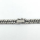 【5khe022】喜平 ネックレス Pt850 プラチナ 6面 ダブル 61.8cm 50.5g キヘイ【中古】メンズ レディース ユニセックス