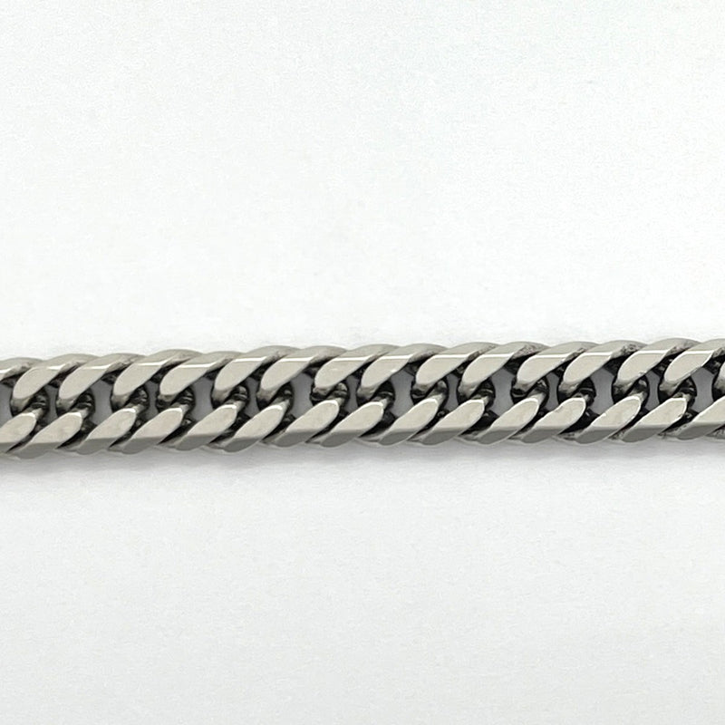【5khe022】喜平 ネックレス Pt850 プラチナ 6面 ダブル 61.8cm 50.5g キヘイ【中古】メンズ レディース ユニセックス
