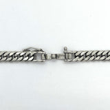 【5khe022】喜平 ネックレス Pt850 プラチナ 6面 ダブル 61.8cm 50.5g キヘイ【中古】メンズ レディース ユニセックス