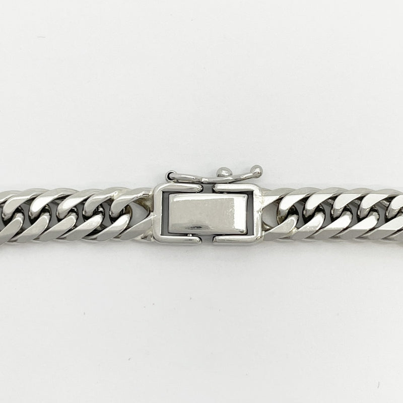 【5khf007】喜平 ブレスレット Pt850 プラチナ 6面 ダブル 19.5cm 28.5g キヘイ【中古】メンズ レディース ユニセックス