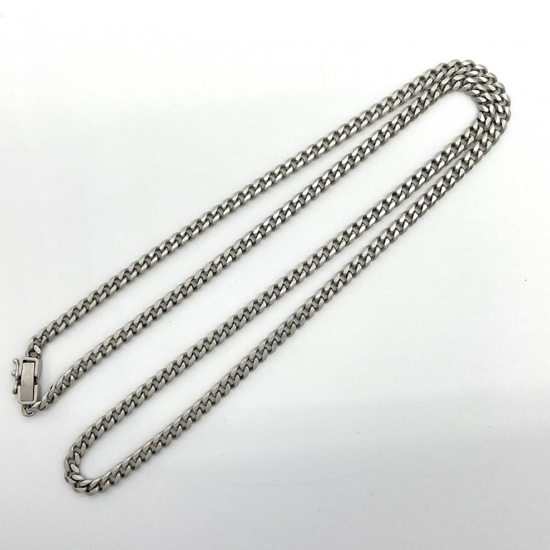 【5khf009】喜平 ネックレス Pt850 プラチナ 8面 シングル 54.2cm 31.8g キヘイ【中古】メンズ レディース ユニセックス