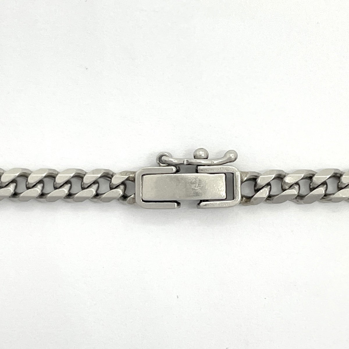 【5khf009】喜平 ネックレス Pt850 プラチナ 8面 シングル 54.2cm 31.8g キヘイ【中古】メンズ レディース ユニセックス