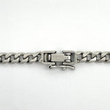 【5khf009】喜平 ネックレス Pt850 プラチナ 8面 シングル 54.2cm 31.8g キヘイ【中古】メンズ レディース ユニセックス