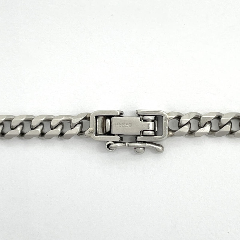 【5khf009】喜平 ネックレス Pt850 プラチナ 8面 シングル 54.2cm 31.8g キヘイ【中古】メンズ レディース ユニセックス