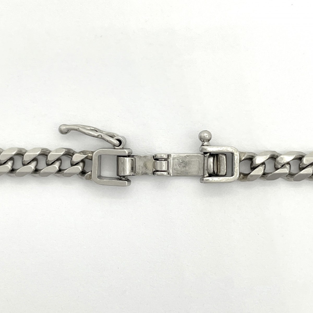 【5khf009】喜平 ネックレス Pt850 プラチナ 8面 シングル 54.2cm 31.8g キヘイ【中古】メンズ レディース ユニセックス