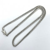 【5khf011】喜平 ネックレス Pt850 プラチナ 6面 ダブル 50.5cm 42g キヘイ【中古】メンズ レディース ユニセックス