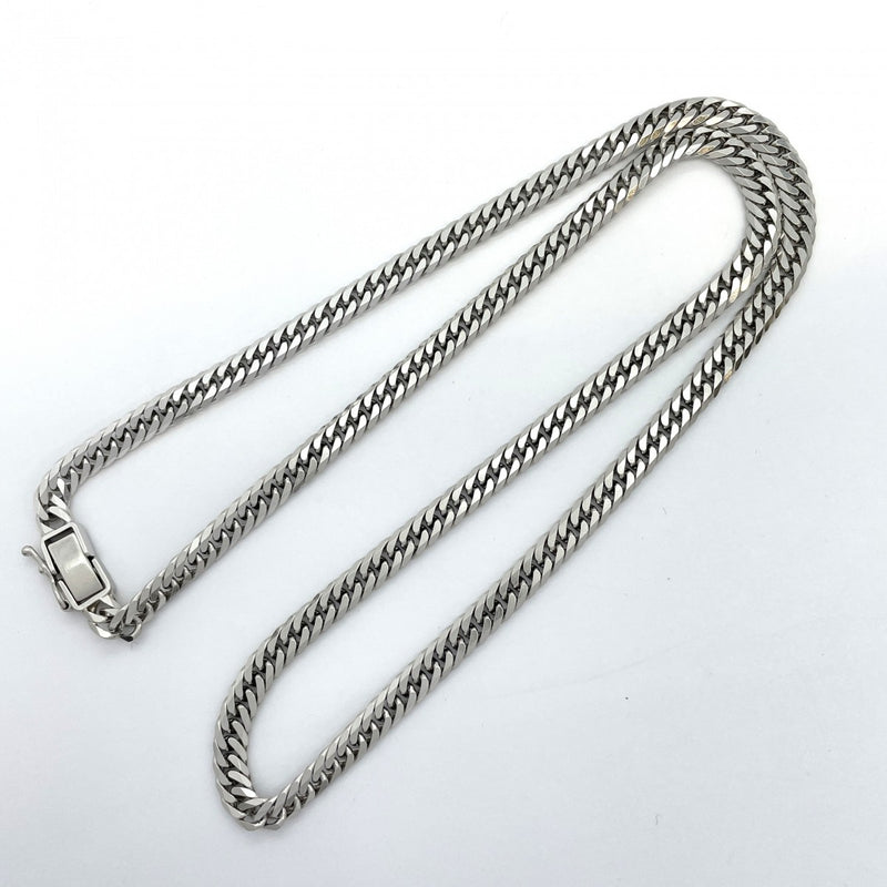 【5khf011】喜平 ネックレス Pt850 プラチナ 6面 ダブル 50.5cm 42g キヘイ【中古】メンズ レディース ユニセックス