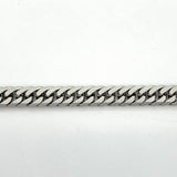 【5khf011】喜平 ネックレス Pt850 プラチナ 6面 ダブル 50.5cm 42g キヘイ【中古】メンズ レディース ユニセックス