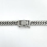 【5khf011】喜平 ネックレス Pt850 プラチナ 6面 ダブル 50.5cm 42g キヘイ【中古】メンズ レディース ユニセックス
