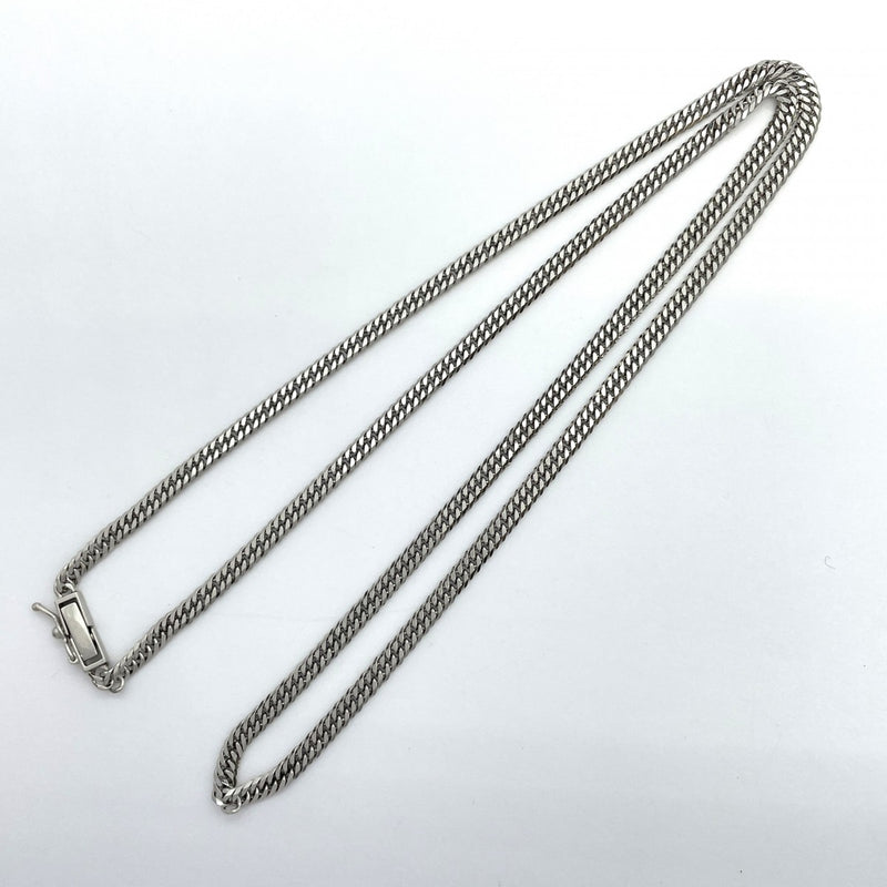 【5khf018】喜平 ネックレス Pt850 プラチナ 6面 ダブル 50.8cm 15.4g キヘイ【中古】メンズ レディース ユニセックス