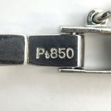 【5khf018】喜平 ネックレス Pt850 プラチナ 6面 ダブル 50.8cm 15.4g キヘイ【中古】メンズ レディース ユニセックス