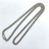 【5khf019】喜平 ネックレス Pt850 プラチナ 2面 シングル 52.2cm 50.2g キヘイ【中古】メンズ レディース ユニセックス