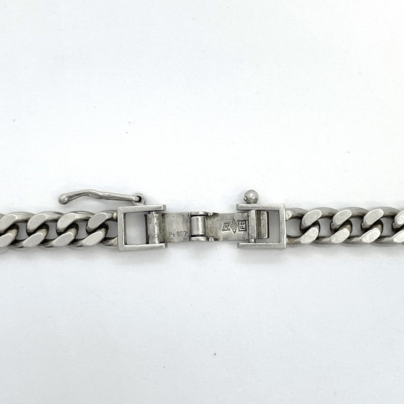 【5khf019】喜平 ネックレス Pt850 プラチナ 2面 シングル 52.2cm 50.2g キヘイ【中古】メンズ レディース ユニセックス