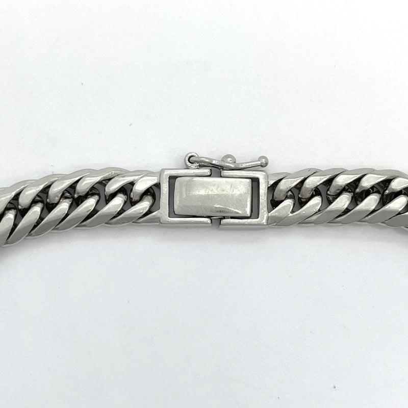 【5khf020】喜平 ブレスレット Pt850 プラチナ 6面 ダブル 18.7cm 30.6g キヘイ【中古】メンズ レディース ユニセックス