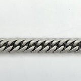 【5khf020】喜平 ブレスレット Pt850 プラチナ 6面 ダブル 18.7cm 30.6g キヘイ【中古】メンズ レディース ユニセックス