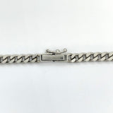 【5khf028】喜平 ブレスレット Pt850 プラチナ 2面 シングル 17.8cm 10.9g キヘイ【中古】メンズ レディース ユニセックス