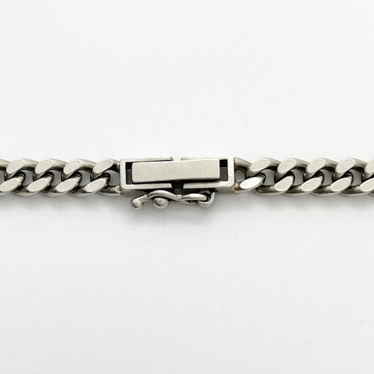 【5khf038】喜平 ネックレス Pt850 プラチナ 2面 シングル 52cm 32g キヘイ【中古】メンズ レディース ユニセックス