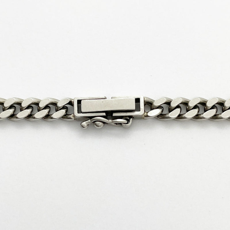 【5khf038】喜平 ネックレス Pt850 プラチナ 2面 シングル 52cm 32g キヘイ【中古】メンズ レディース ユニセックス
