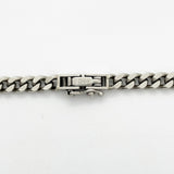 【5khf038】喜平 ネックレス Pt850 プラチナ 2面 シングル 52cm 32g キヘイ【中古】メンズ レディース ユニセックス