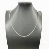 【5khf038】喜平 ネックレス Pt850 プラチナ 2面 シングル 52cm 32g キヘイ【中古】メンズ レディース ユニセックス