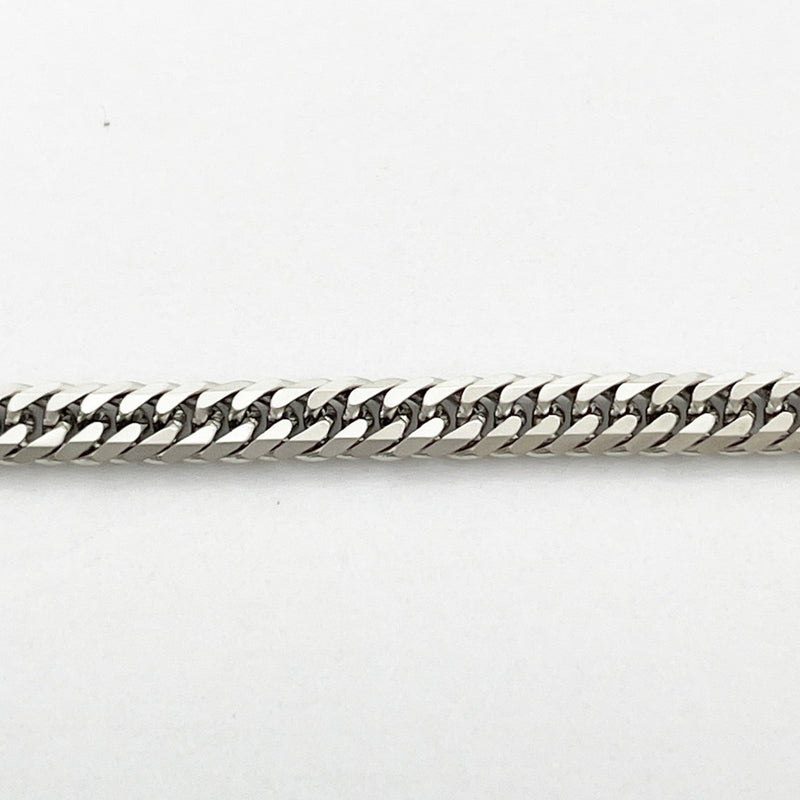【5khf040】喜平 ネックレス Pt850 プラチナ 6面 ダブル 50.6cm 12.9g キヘイ【中古】メンズ レディース ユニセックス