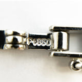 【5khf040】喜平 ネックレス Pt850 プラチナ 6面 ダブル 50.6cm 12.9g キヘイ【中古】メンズ レディース ユニセックス