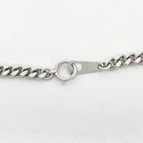 【5khf048】喜平 ネックレス Pt850 プラチナ 2面 シングル 45.4cm 27.4g キヘイ【中古】メンズ レディース ユニセックス
