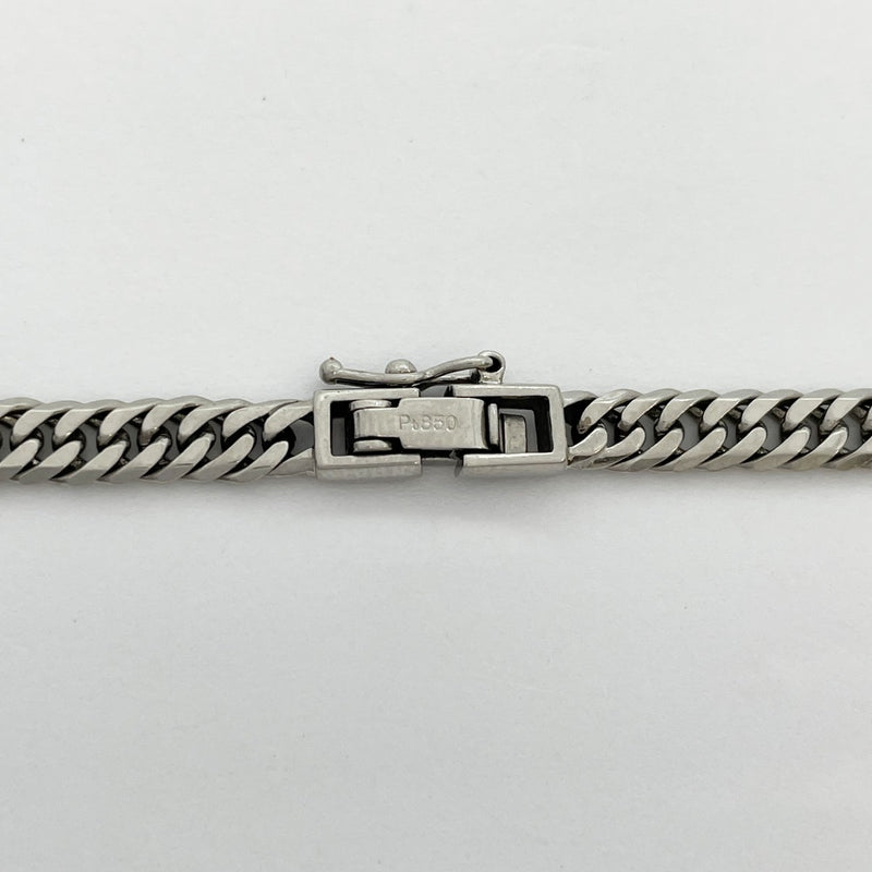 【5khf052】喜平 ネックレス Pt850 プラチナ 6面 ダブル 52.8cm 29.5g キヘイ【中古】メンズ レディース ユニセックス