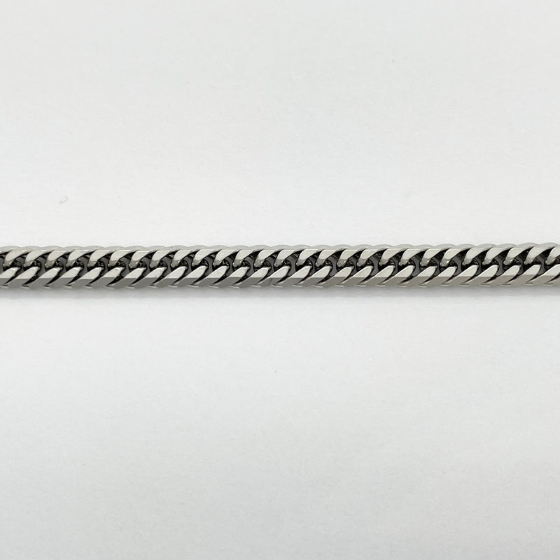 【5khf054】喜平 ネックレス Pt850 プラチナ 6面 ダブル 60.9cm 30.9g キヘイ【中古】メンズ レディース ユニセックス
