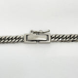 【5khf054】喜平 ネックレス Pt850 プラチナ 6面 ダブル 60.9cm 30.9g キヘイ【中古】メンズ レディース ユニセックス