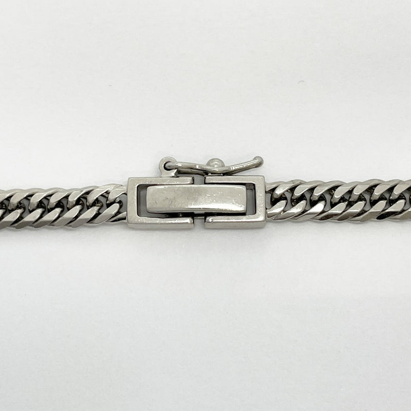 【5khf054】喜平 ネックレス Pt850 プラチナ 6面 ダブル 60.9cm 30.9g キヘイ【中古】メンズ レディース ユニセックス