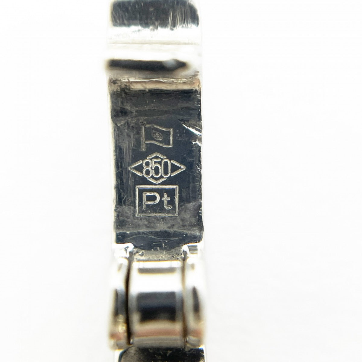 【5khf054】喜平 ネックレス Pt850 プラチナ 6面 ダブル 60.9cm 30.9g キヘイ【中古】メンズ レディース ユニセックス