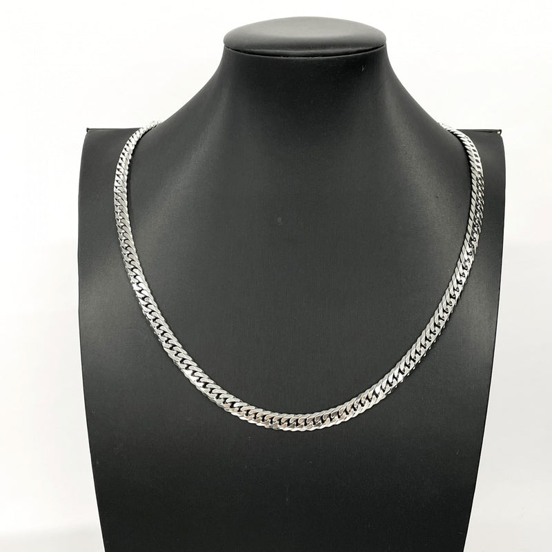 【5khf056】喜平 ネックレス Pt850 プラチナ 6面 ダブル 60.4cm 100.6g キヘイ【中古】メンズ レディース ユニセックス