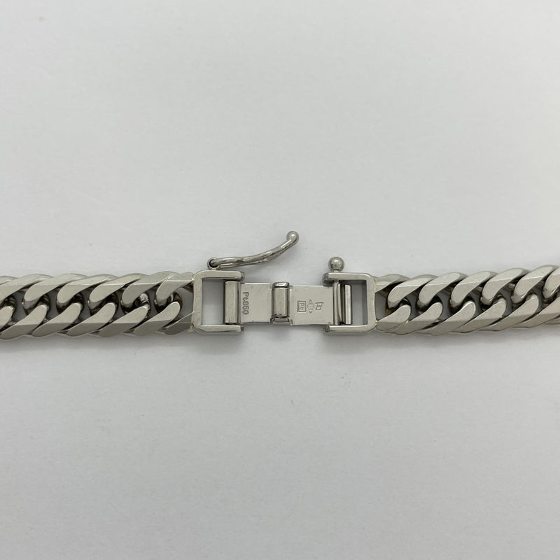 【5khf056】喜平 ネックレス Pt850 プラチナ 6面 ダブル 60.4cm 100.6g キヘイ【中古】メンズ レディース ユニセックス