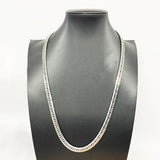 【5khf058】喜平 ネックレス Pt900 プラチナ 8面 トリプル 60.8cm 100g キヘイ【中古】メンズ レディース ユニセックス