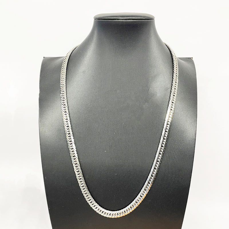 【5khf058】喜平 ネックレス Pt900 プラチナ 8面 トリプル 60.8cm 100g キヘイ【中古】メンズ レディース ユニセックス