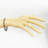 【5khf059】喜平 ブレスレット Pt900 プラチナ 6面 ダブル 19cm 32.2g キヘイ【中古】メンズ レディース ユニセックス