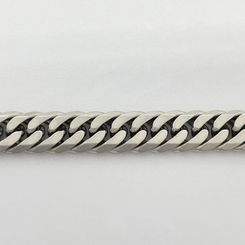 【5khf059】喜平 ブレスレット Pt900 プラチナ 6面 ダブル 19cm 32.2g キヘイ【中古】メンズ レディース ユニセックス