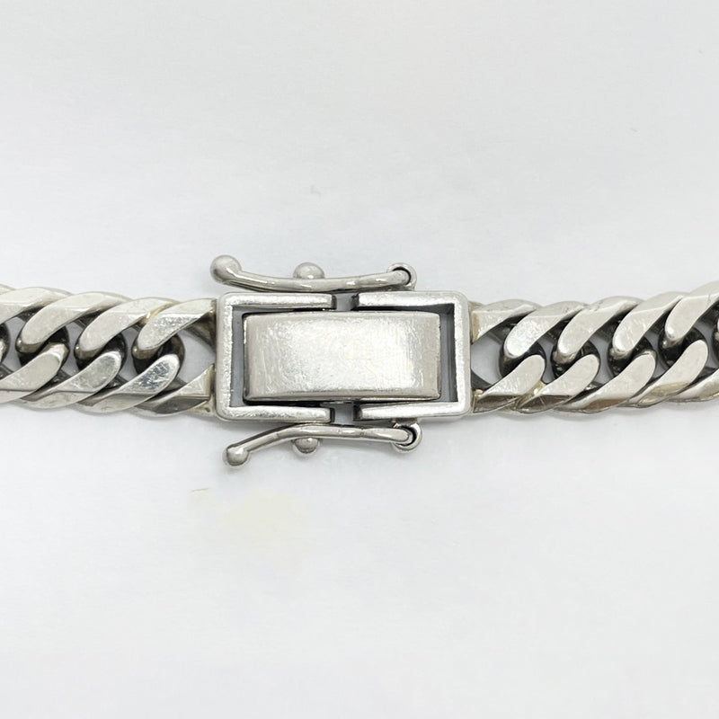 【5khf059】喜平 ブレスレット Pt900 プラチナ 6面 ダブル 19cm 32.2g キヘイ【中古】メンズ レディース ユニセックス