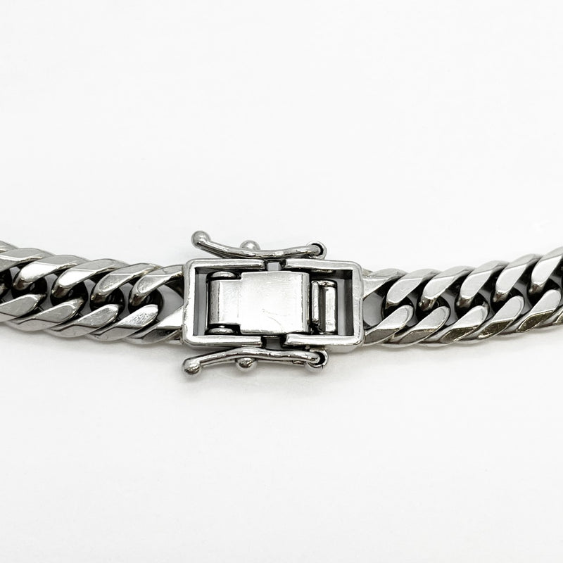 【5khf059】喜平 ブレスレット Pt900 プラチナ 6面 ダブル 19cm 32.2g キヘイ【中古】メンズ レディース ユニセックス