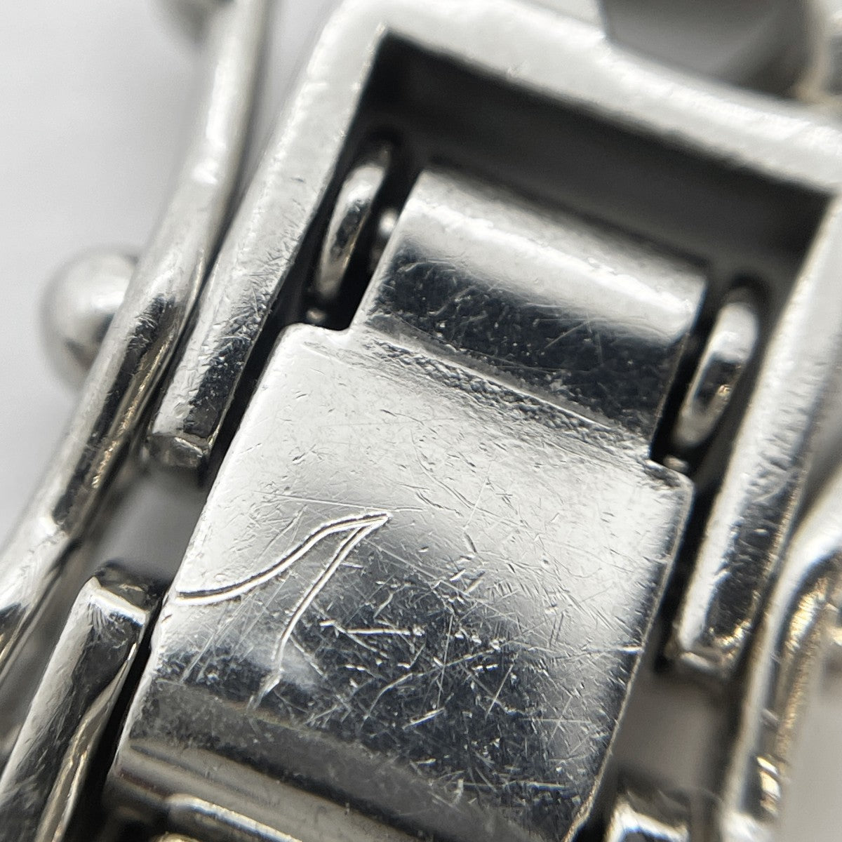 【5khf059】喜平 ブレスレット Pt900 プラチナ 6面 ダブル 19cm 32.2g キヘイ【中古】メンズ レディース ユニセックス