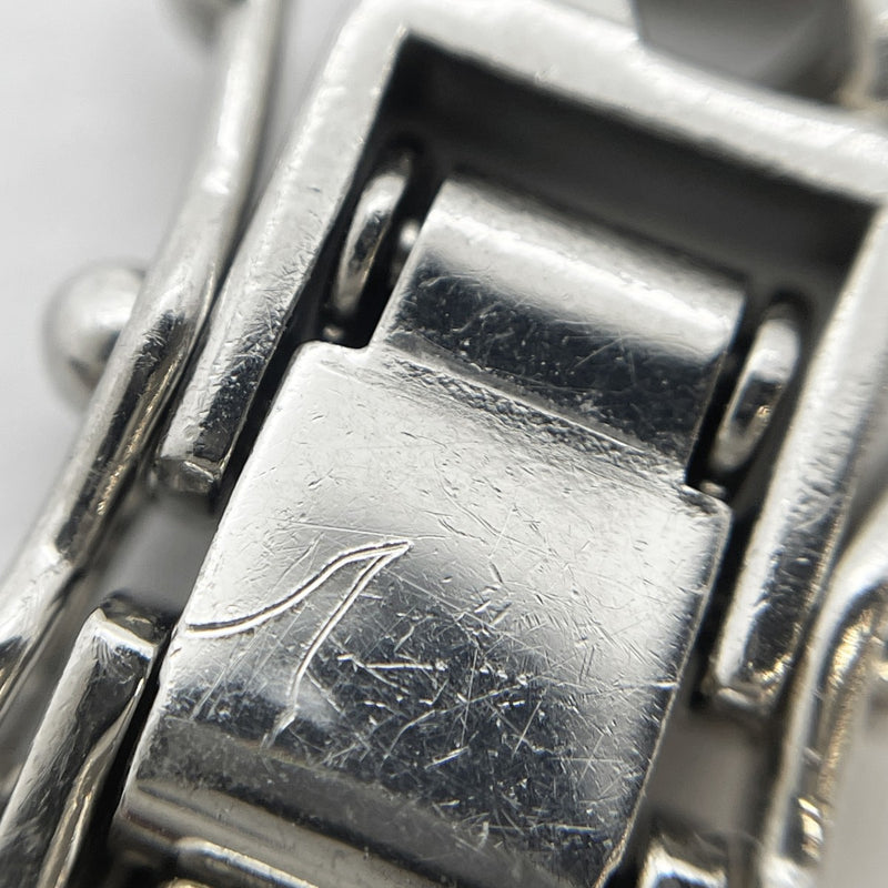 【5khf059】喜平 ブレスレット Pt900 プラチナ 6面 ダブル 19cm 32.2g キヘイ【中古】メンズ レディース ユニセックス