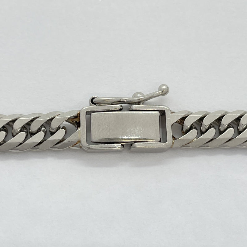 【5khf061】喜平 ネックレス Pt850 プラチナ 6面 ダブル 50.4cm 50.6g キヘイ【中古】メンズ レディース ユニセックス