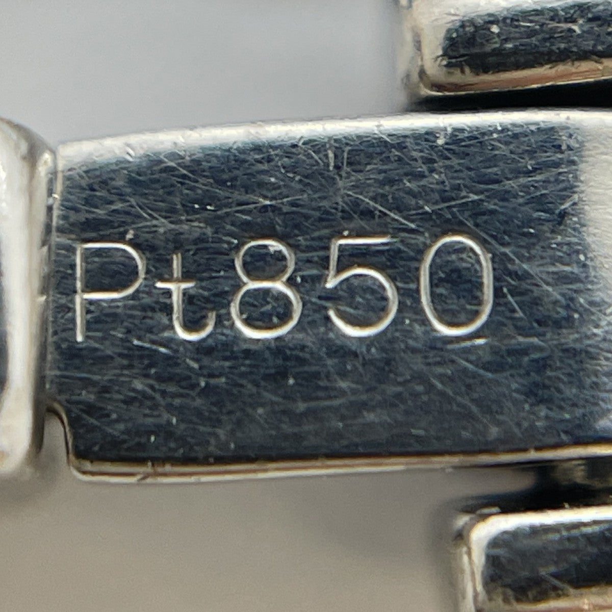 【5khf063】喜平 ネックレス Pt850 プラチナ 6面 ダブル 51cm 30.5g キヘイ【中古】メンズ レディース ユニセックス
