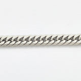 【5khf064】喜平 ネックレス Pt850 プラチナ 6面 ダブル 60cm 30.8g キヘイ【中古】メンズ レディース ユニセックス