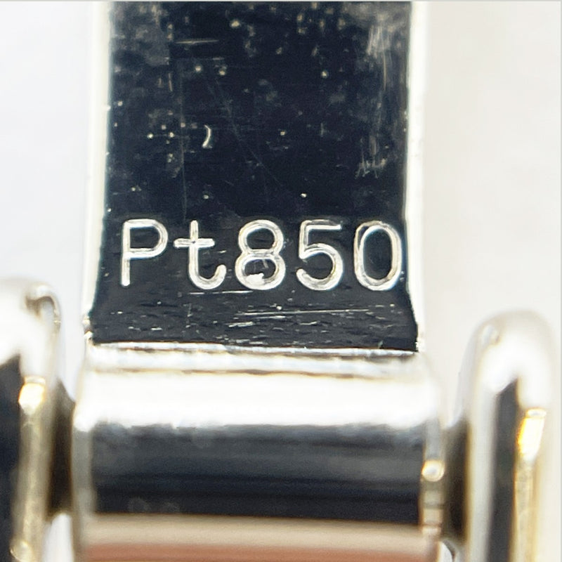 【5khf064】喜平 ネックレス Pt850 プラチナ 6面 ダブル 60cm 30.8g キヘイ【中古】メンズ レディース ユニセックス