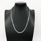 【5khf071】喜平 ネックレス Pt900 プラチナ 8面 トリプル 50.2cm 30.9g キヘイ【中古】メンズ レディース ユニセックス