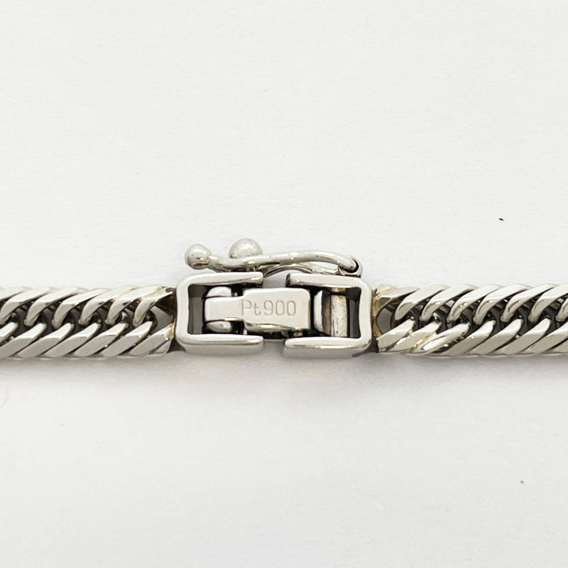 【5khf071】喜平 ネックレス Pt900 プラチナ 8面 トリプル 50.2cm 30.9g キヘイ【中古】メンズ レディース ユニセックス